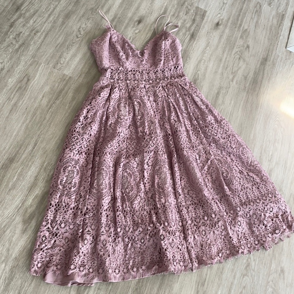 ASOS lilac midi dress
